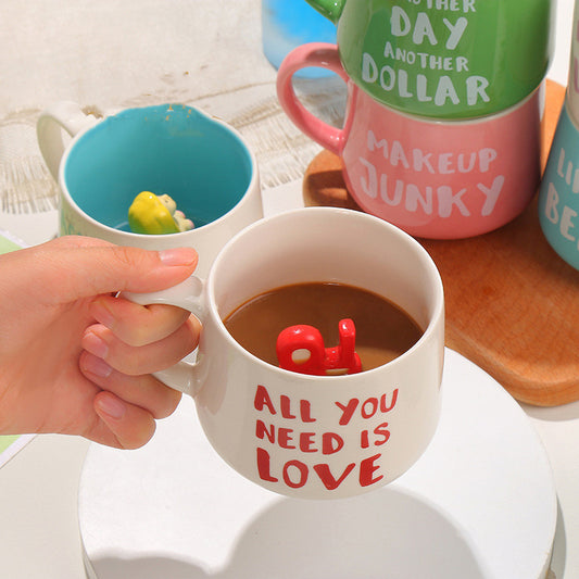 Three-dimensional Ceramic Mug