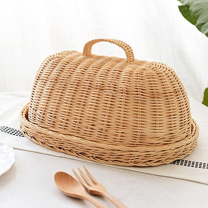 Food Storage Rattan Basket