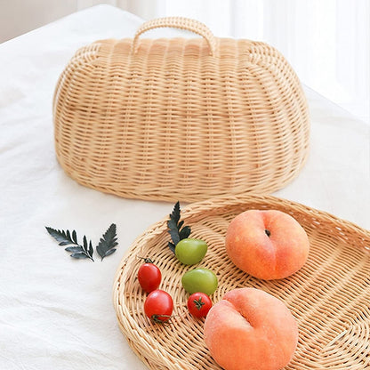 Food Storage Rattan Basket