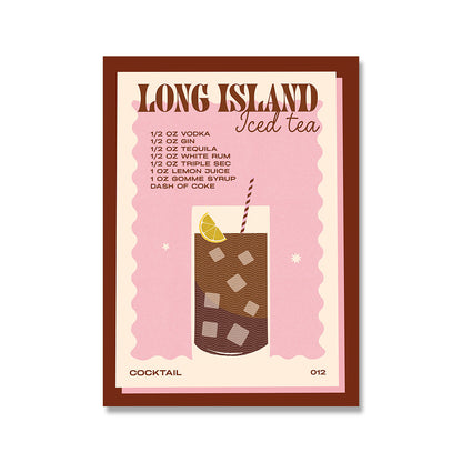 Cocktail Vintage Wall Poster