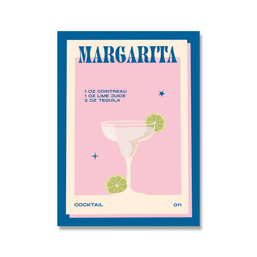 Cocktail Vintage Wall Poster