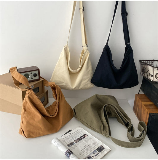 Large Minimalist Canvas Bag