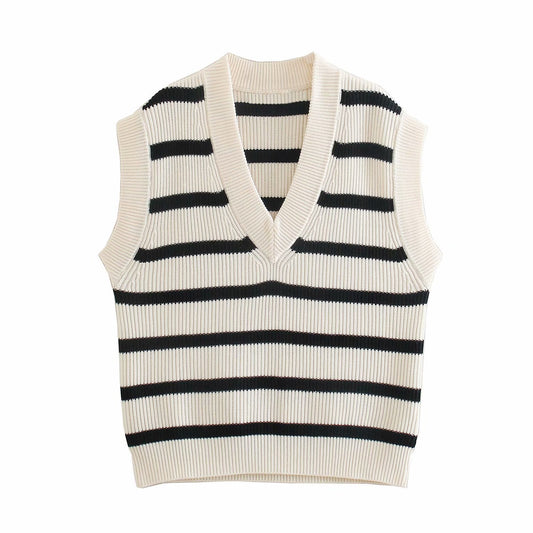 Sleeveless Knit Top