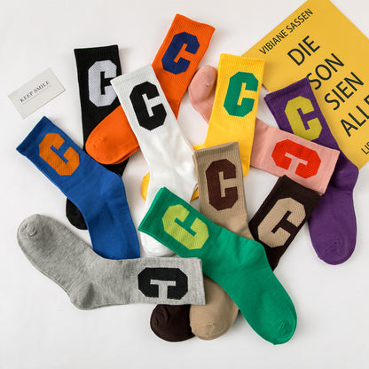 Colored Cotton Socks