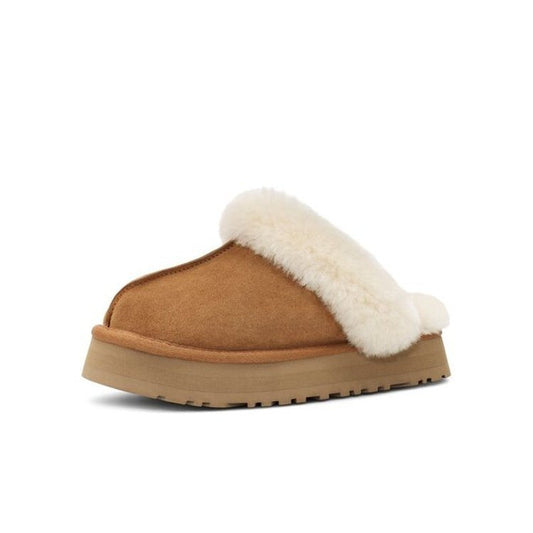 Strap or No Strap Furry Slippers