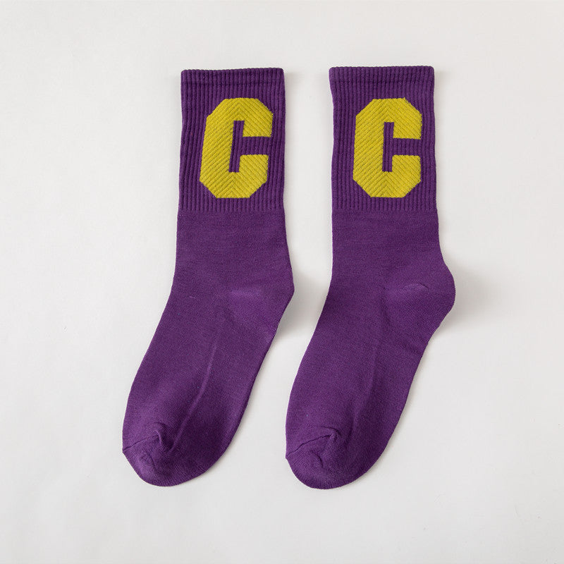 Colored Cotton Socks