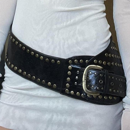 Retro Leather Belt