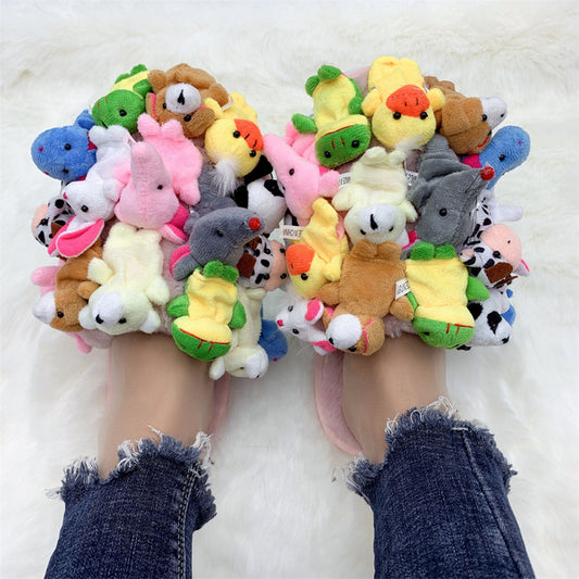 Animal Farm Cotton Slippers