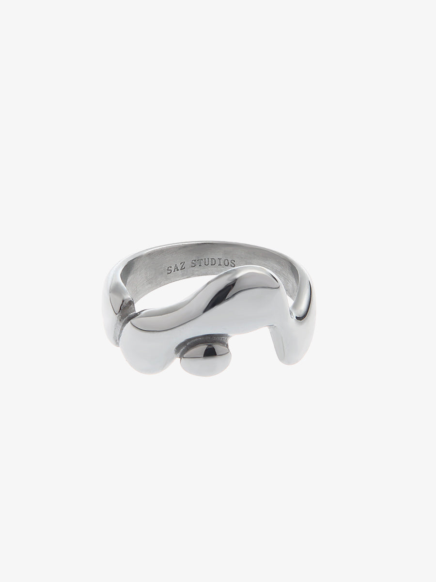 Liquid Ring Silver