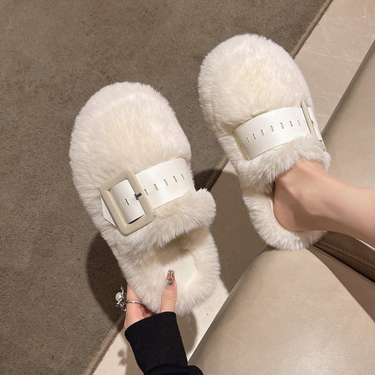 Fluffy Plush Slippers