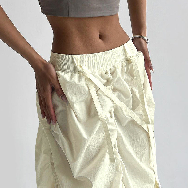 Elegant Slim-fit Pleated Skirt