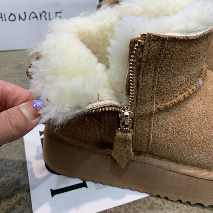 Fur Snow Boots