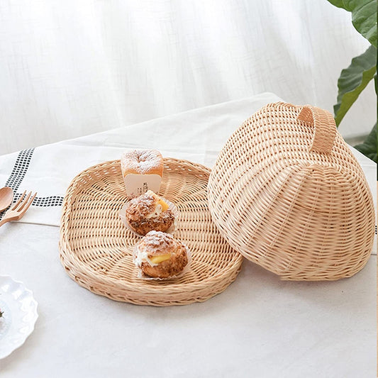 Food Storage Rattan Basket