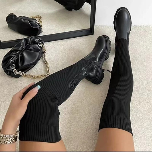 Overknee Sock Boots