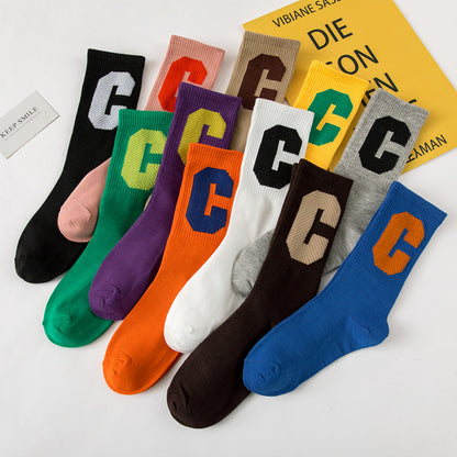 Colored Cotton Socks